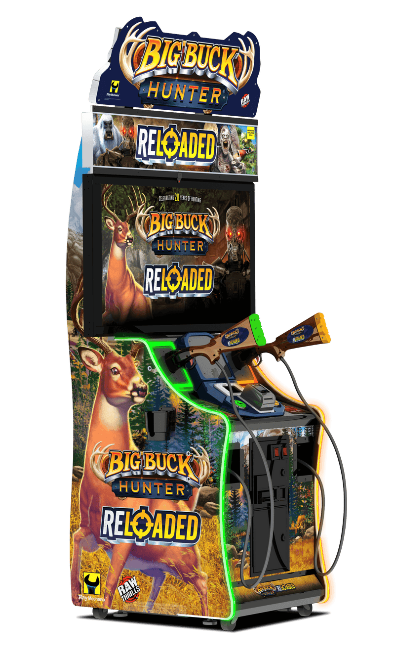 Raw Thrills Big Buck Hunter Reloaded 42" Mini