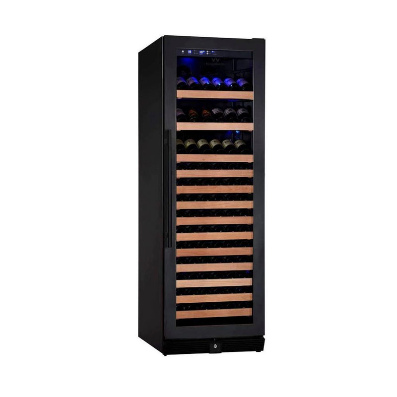 KingsBottle 166 Bottle Large Wine Cooler Refrigerator Drinks Cabinet