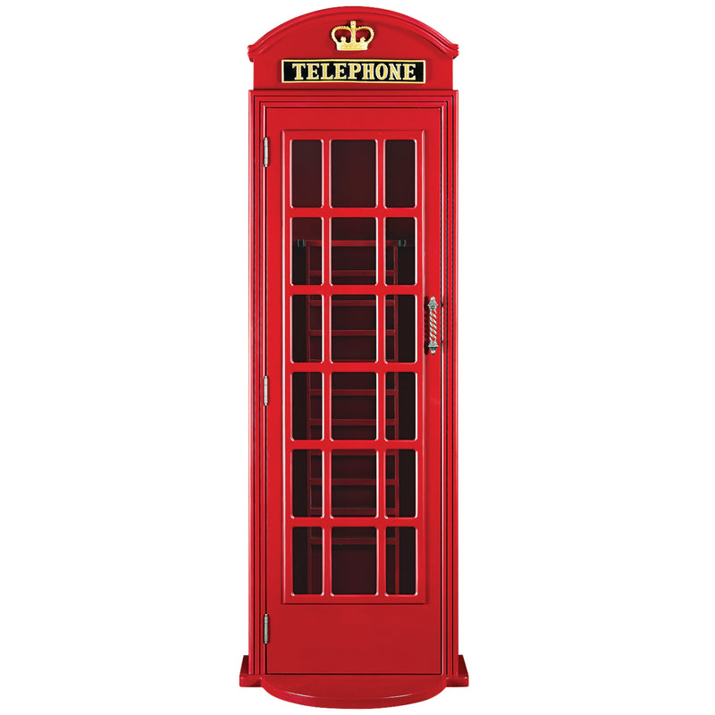 RAM Game Room Old English Telephone Booth Cue Holder